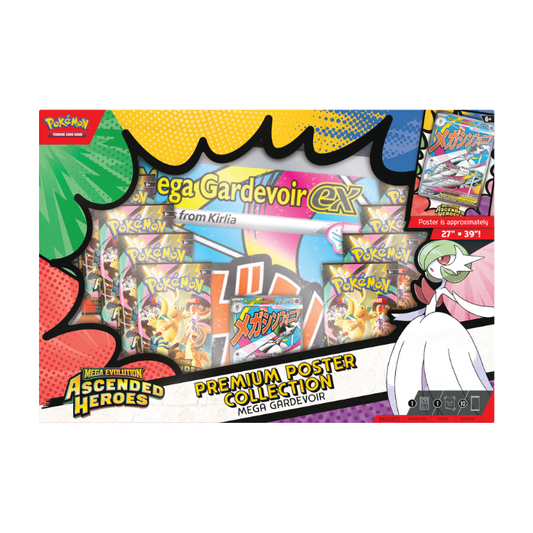 POKEMON TCG - ASCENDED HEROES -PREMIUM POSTER COLLECTION (ESPAÑOL)