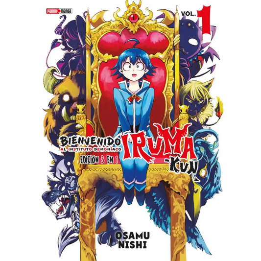 BIENVENIDO AL INSTITUTO IRUMA KUN (MAIRIMASHITA) 3 EN 1 N.01