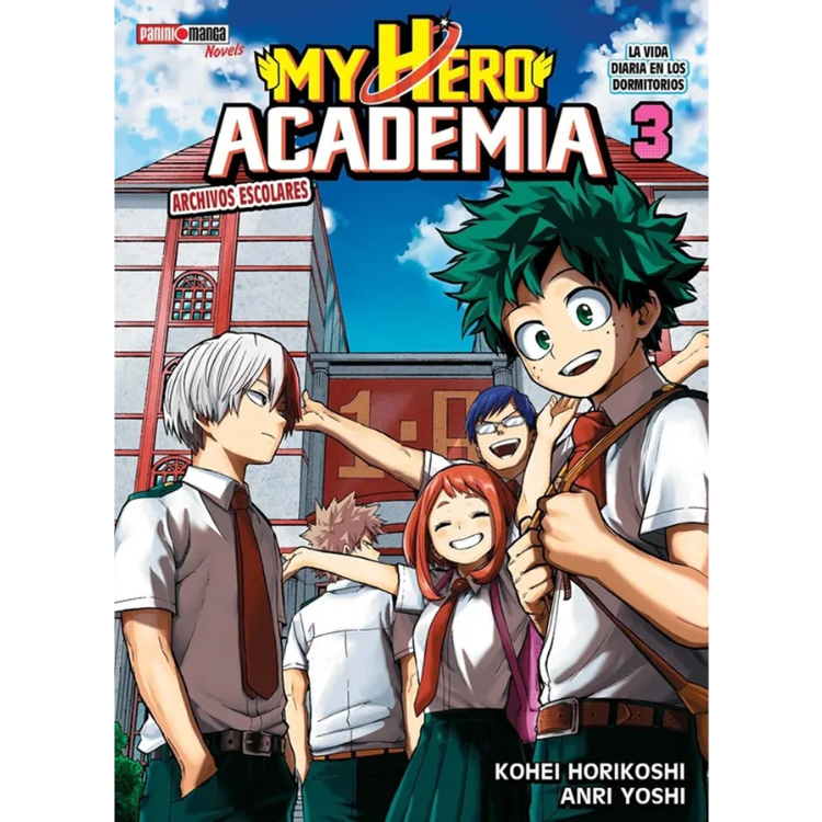 MY HERO ACADEMIA SCHOOL BRIEFS NOVELA N.03
