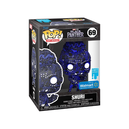 FUNKO POP! BLACK PANTHER - SHURI (ART SERIES) WALMART EXCLUSIVE