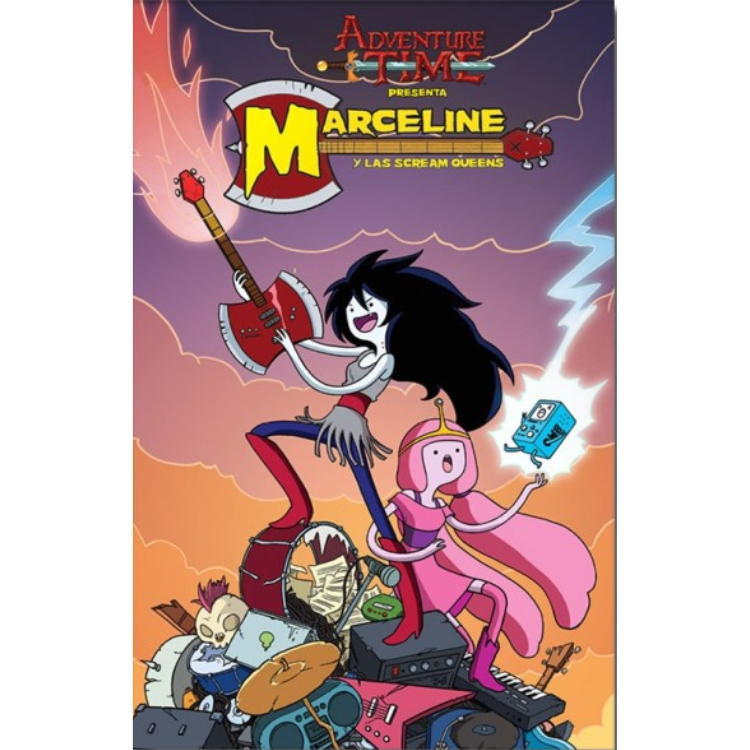 ADVENTURE TIME MARCELINE Y LAS SCREAM QUEEN