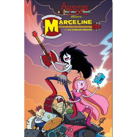 ADVENTURE TIME MARCELINE Y LAS SCREAM QUEEN