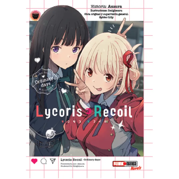 LYCORIS RECOIL - NOVELA N.1