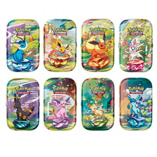 POKEMON TCG - PRISMATIC EVOLUTIONS -  MINI TIN (ESPAÑOL)