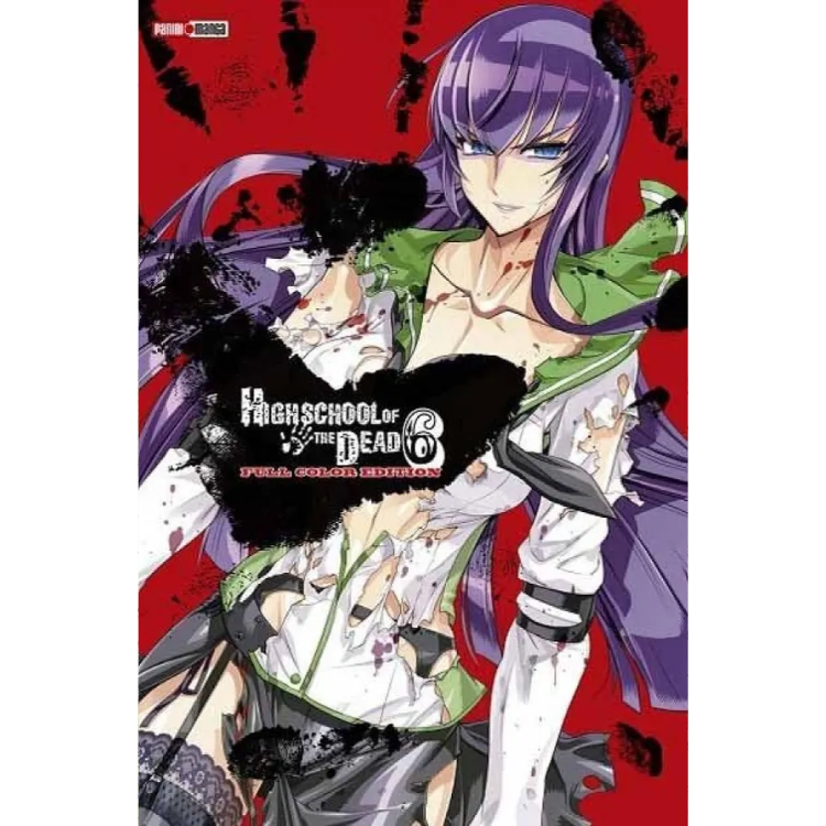 HIGH SCHOOL OF THE DEAD FULL COLOR N.6