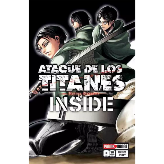 ATTACK ON TITAN INSIDE GUIDEBOOK