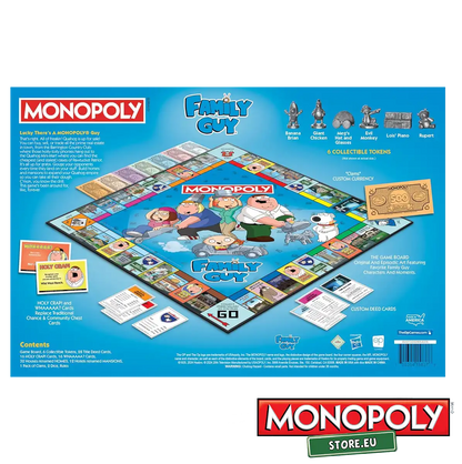 MONOPOLY FAMILY GUY INGLÉS