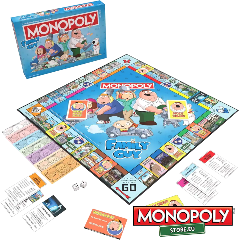 MONOPOLY FAMILY GUY INGLÉS