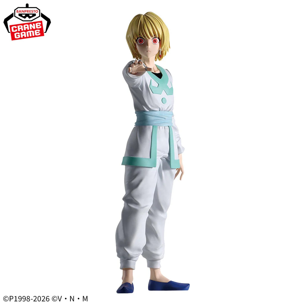 PREVENTA BANPRESTO - HUNTER X HUNTER KURAPIKA - HUNTING ARCHIVES