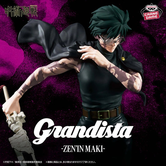 PREVENTA BANPRESTO JUJUTSU KAISEN - MAKI ZENIN GRANDISTA