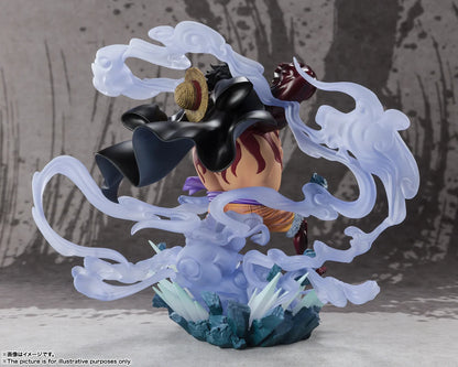 BANPRESTO - ONE PIECE MONKEY D LUFFY GEAR 4 THREE CAPT - FIGUARTZERO
