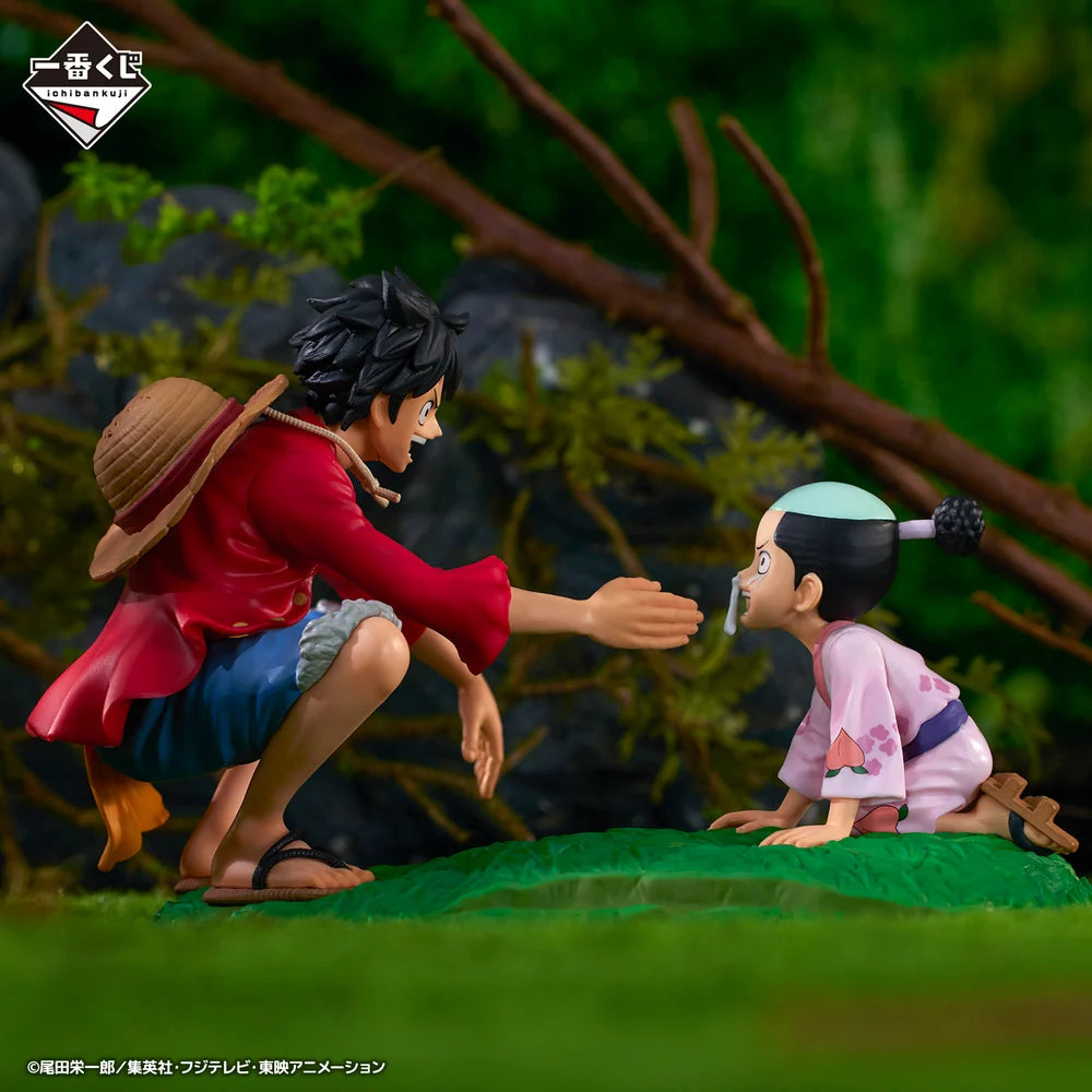 BANPRESTO - ONE PIECE ICHIBAN KUJI NEW DAWN LUFFY Y MONOSUKE - PRIZE C