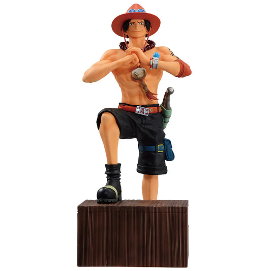 MASTERLISE EXPIECE: ONE PIECE WHITE BEARD KAIZOKU DAN  - PORTGAS D ACE C PRIZE ICHIBAN KUJI