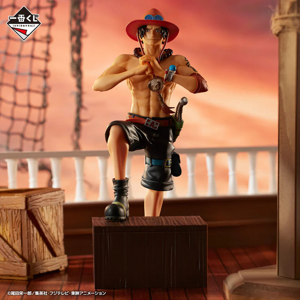 MASTERLISE EXPIECE: ONE PIECE WHITE BEARD KAIZOKU DAN  - PORTGAS D ACE C PRIZE ICHIBAN KUJI