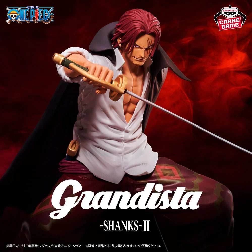 PREVENTA BANPRESTO - ONE PIECE SHANKS II - GRANDISTA