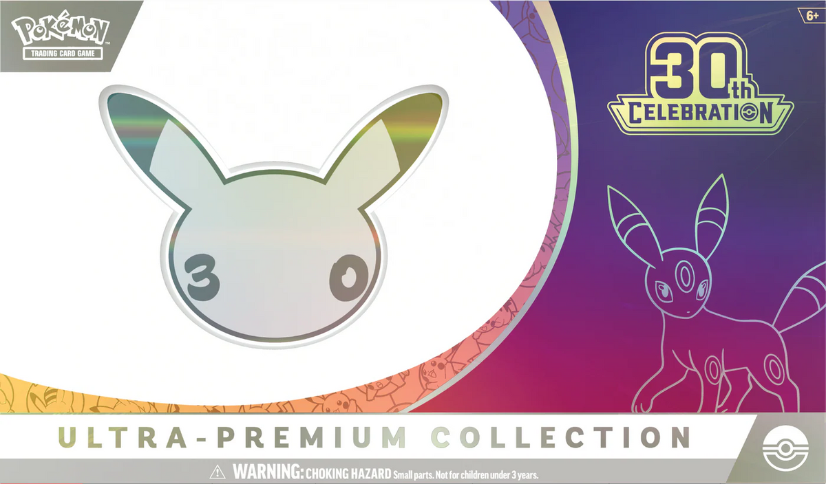 PREVENTA POKEMON TCG - 30TH CELEBRATION ULTRA PREMIUM COLLECTION NIGHT VER.