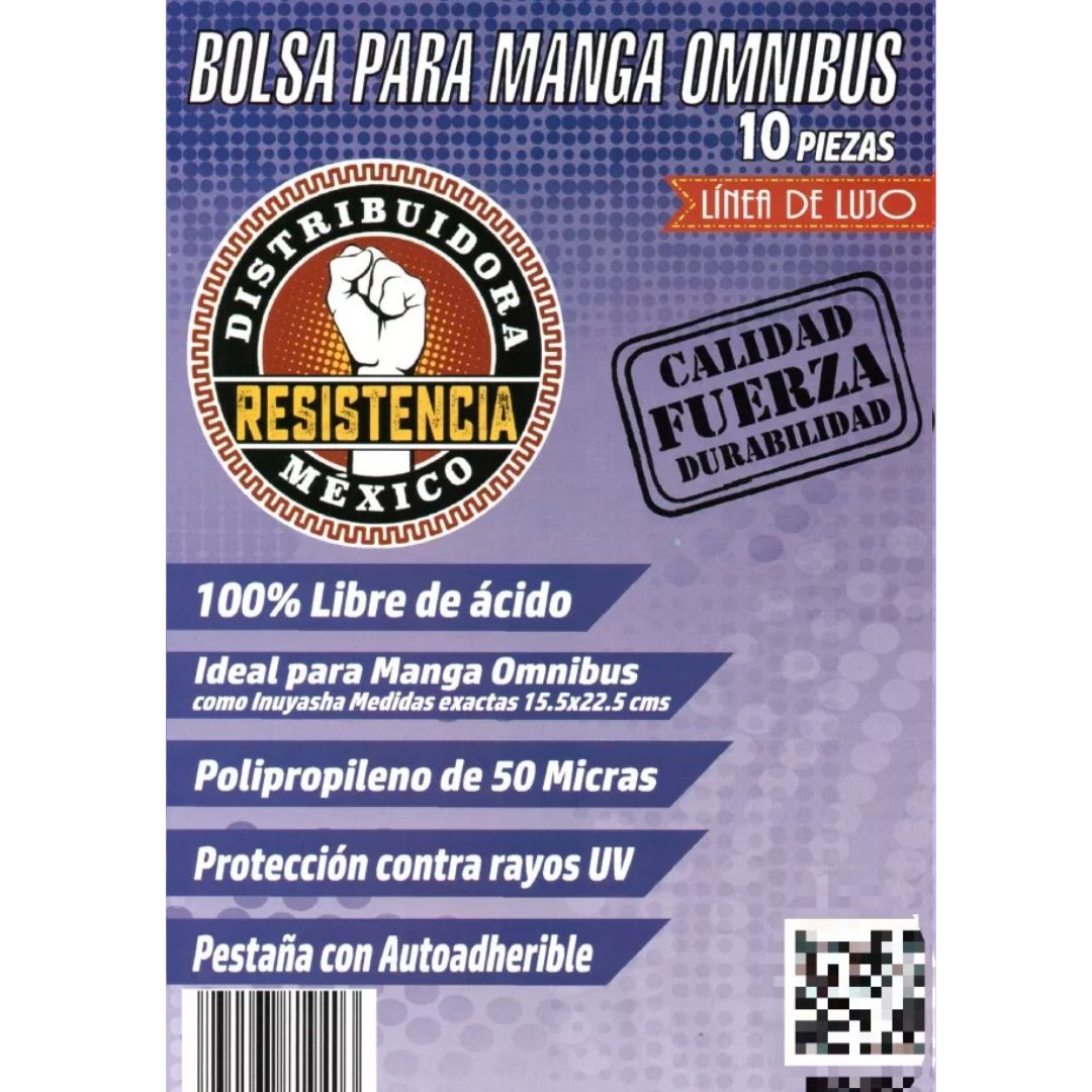 BOLSA MANGA OMNIBUS 10 PZAS