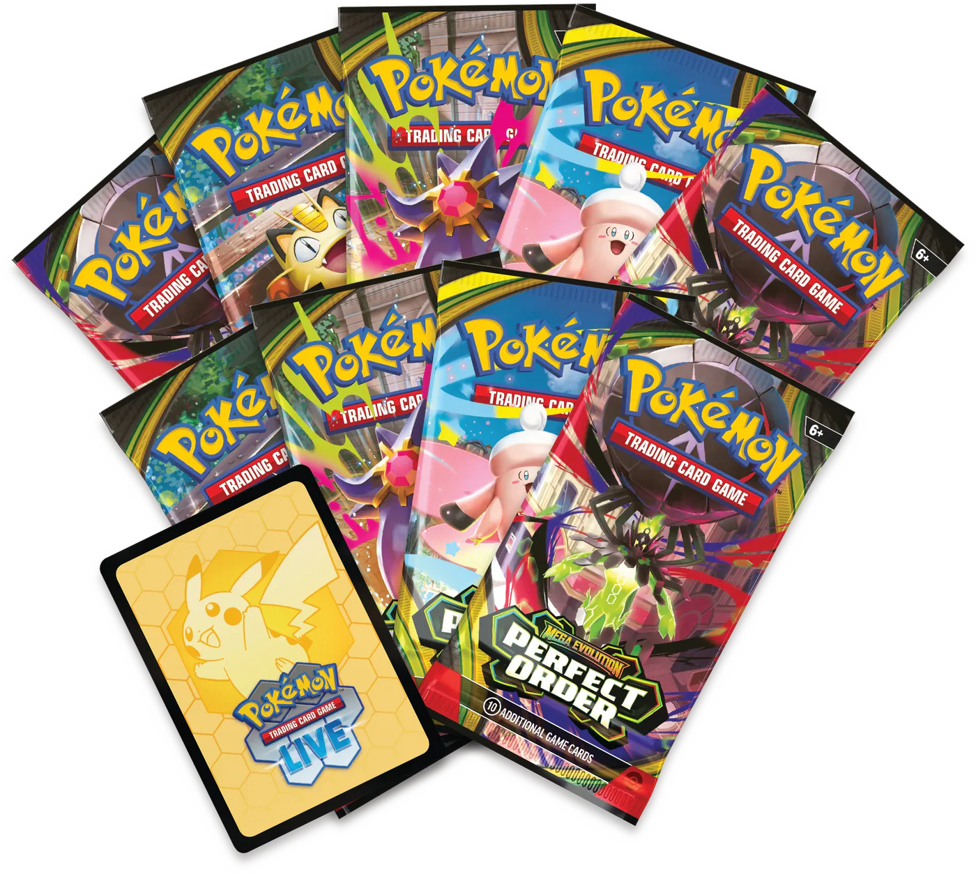 POKEMON TCG - PERFECT ORDER - ELITE TRAINER BOX (INGLÉS)
