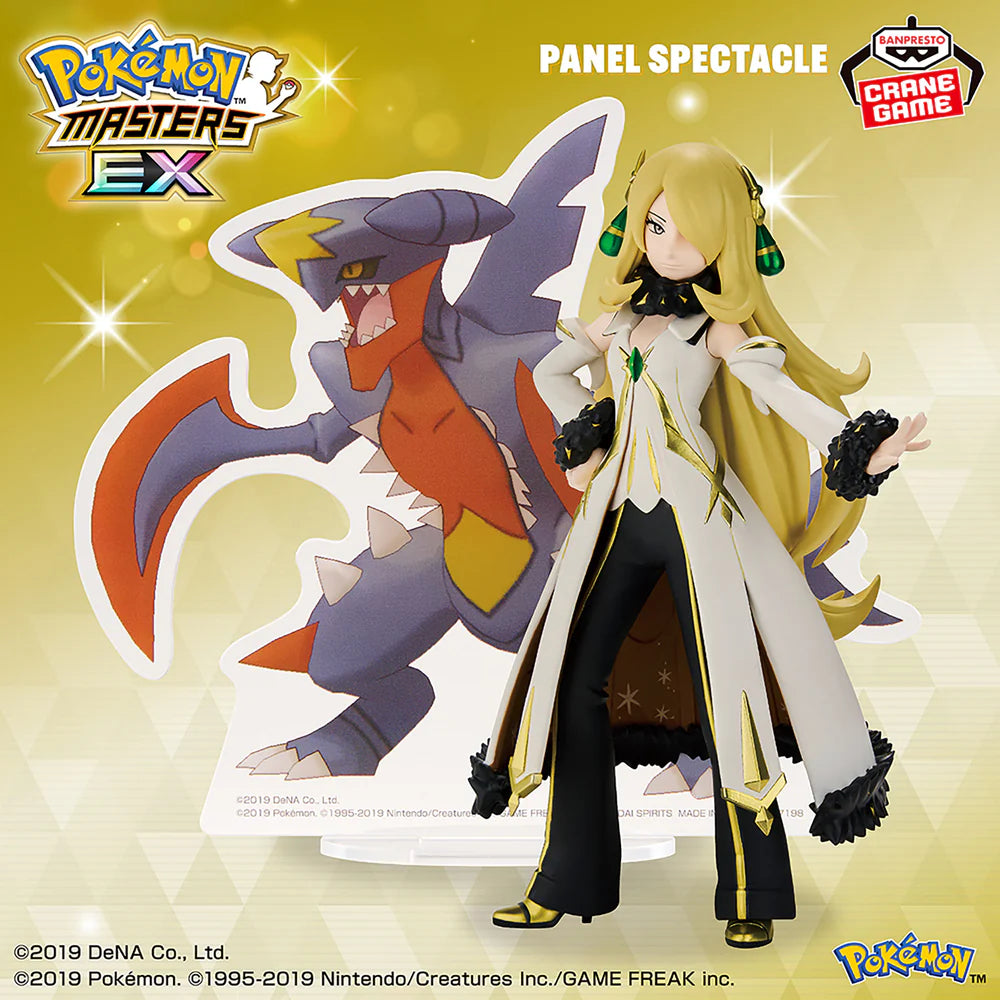 BANPRESTO - POKEMON MASTER EX CYNTHIA CON GARCHOMP