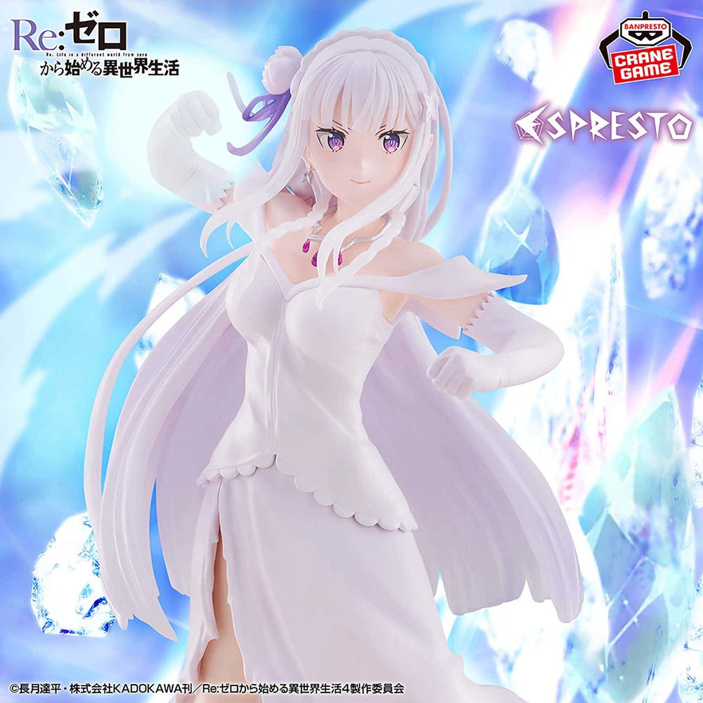 PREVENTA BANPRESTO - RE:ZERO STARTING LIFE IN ANOTHER WORLD EMILIA - ESPRESTO