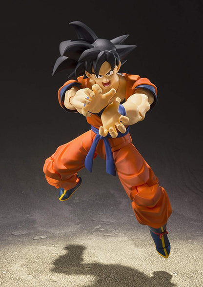 S.H.FIGUARTS DRAGON BALL Z SON GOKU A SAIYAN RAISED ON EARTH