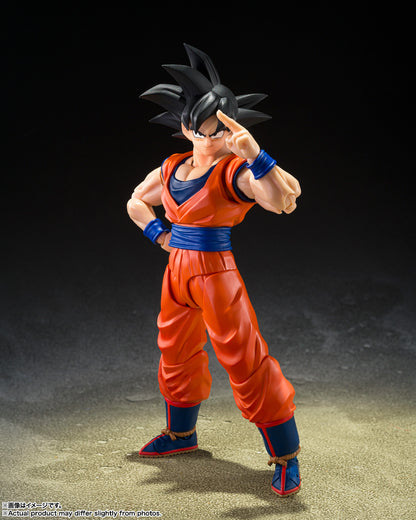 BANDAI - DRAGON BALL Z GOKU THE KIND HEARTED SAIYAN - S.H. FIGUARTS