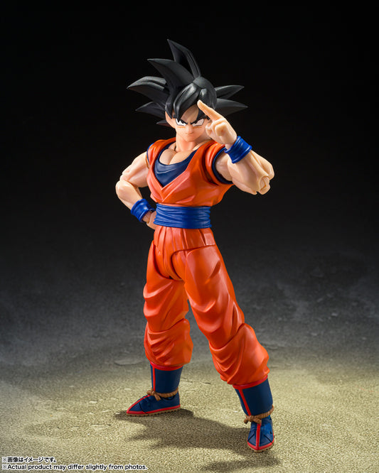 BANDAI - DRAGON BALL Z GOKU THE KIND HEARTED SAIYAN - S.H. FIGUARTS