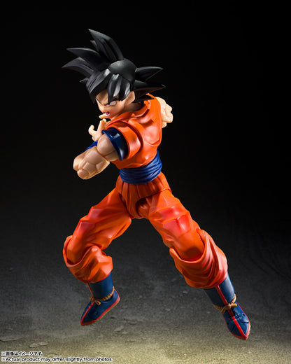 BANDAI - DRAGON BALL Z GOKU THE KIND HEARTED SAIYAN - S.H. FIGUARTS