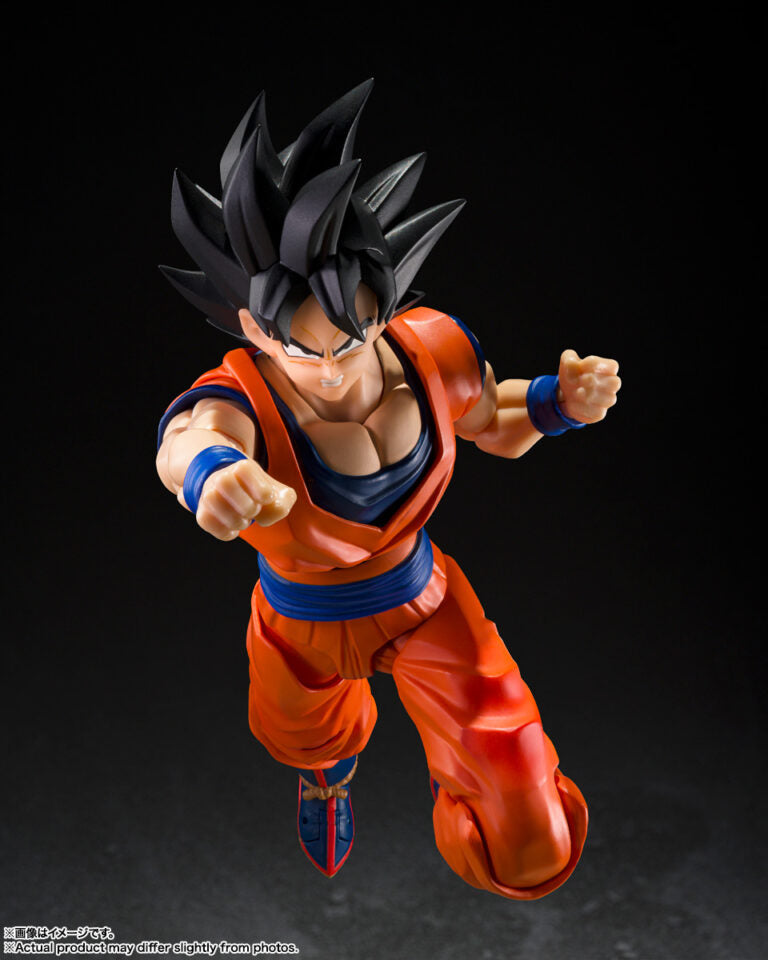 BANDAI - DRAGON BALL Z GOKU THE KIND HEARTED SAIYAN - S.H. FIGUARTS