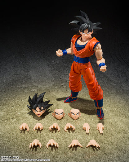 BANDAI - DRAGON BALL Z GOKU THE KIND HEARTED SAIYAN - S.H. FIGUARTS