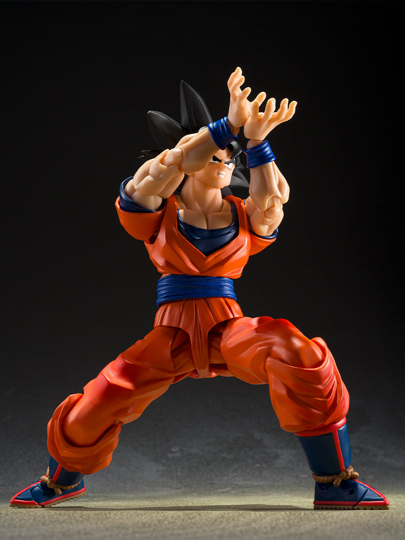 BANDAI - DRAGON BALL Z GOKU THE KIND HEARTED SAIYAN - S.H. FIGUARTS