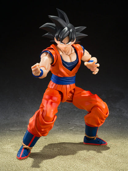BANDAI - DRAGON BALL Z GOKU THE KIND HEARTED SAIYAN - S.H. FIGUARTS