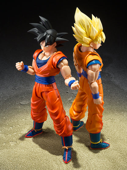 BANDAI - DRAGON BALL Z GOKU THE KIND HEARTED SAIYAN - S.H. FIGUARTS