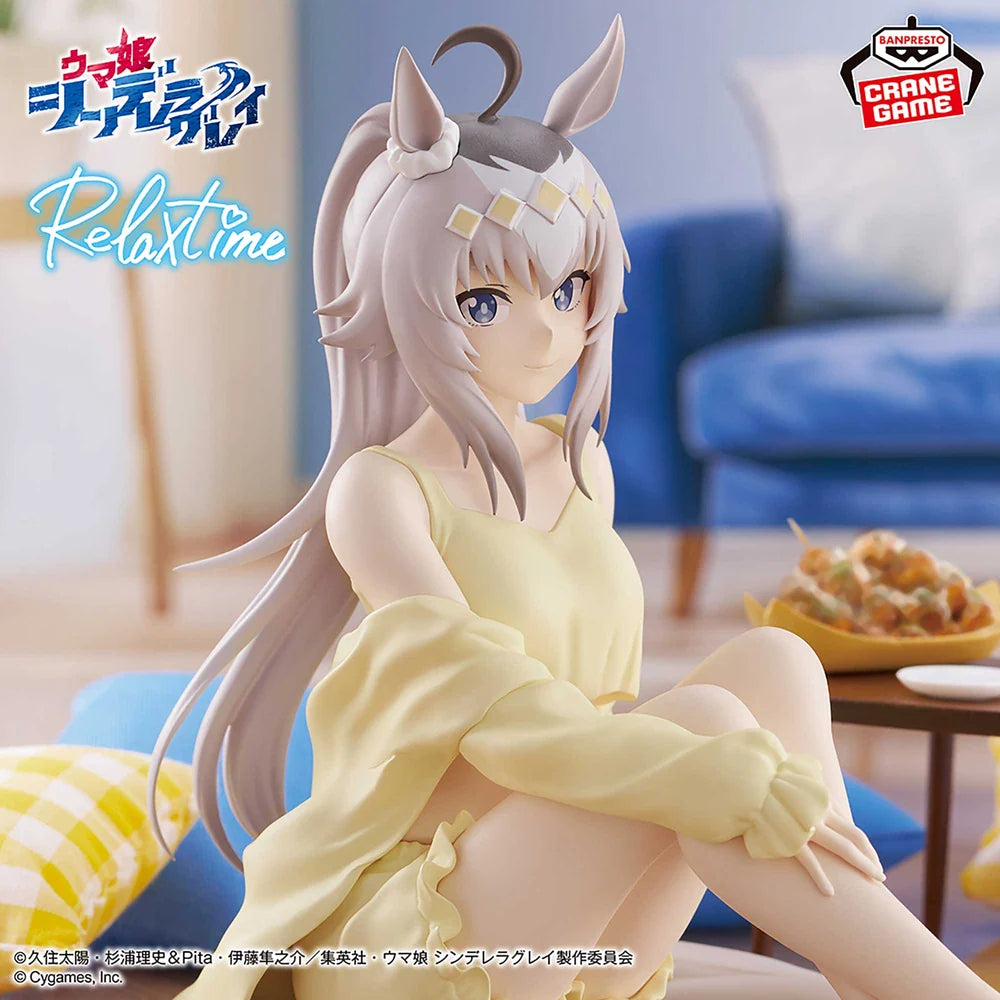 PREVENTA BANDAI - UMA MUSUME PRETTY DERBY CINDERELLA GRAY OGURI CAP - RELAX TIME