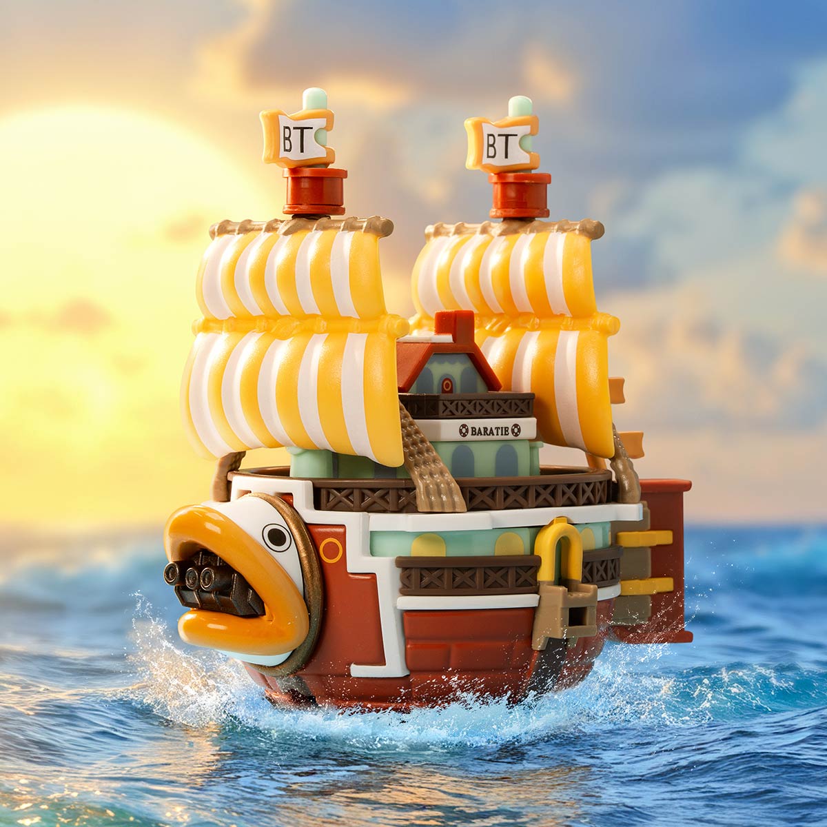 POPMART ONE PIECE - THE GRAND LINE SERIES VEHICLES (1 caja)