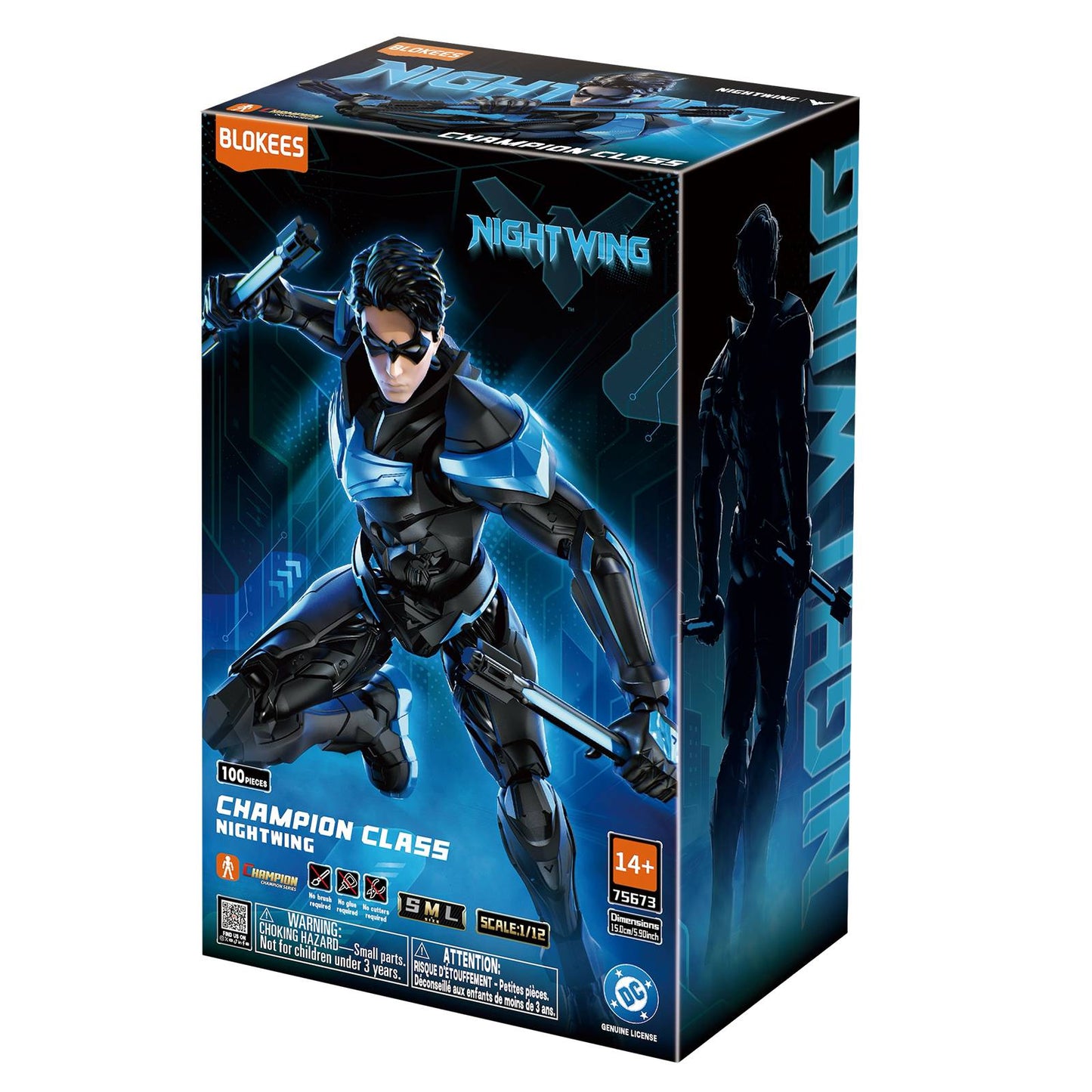 PREVENTA BLOKEES DC COMICS: NIGHTWING - CHAMPION CLASS (CC03)