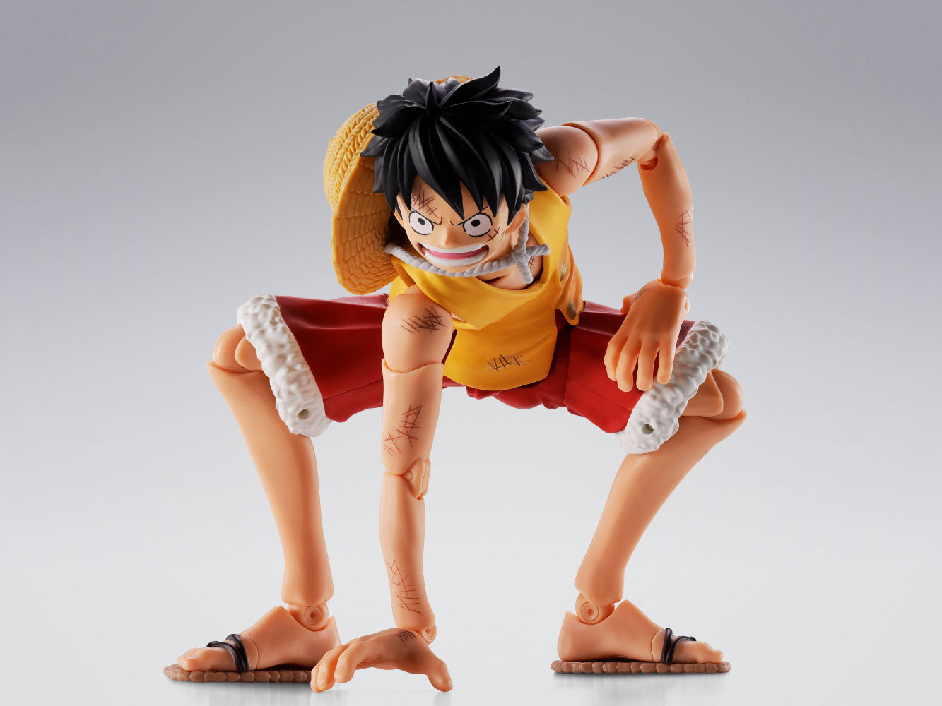 PREVENTA S.H FIGUARTS LUFFY MARINEFORD