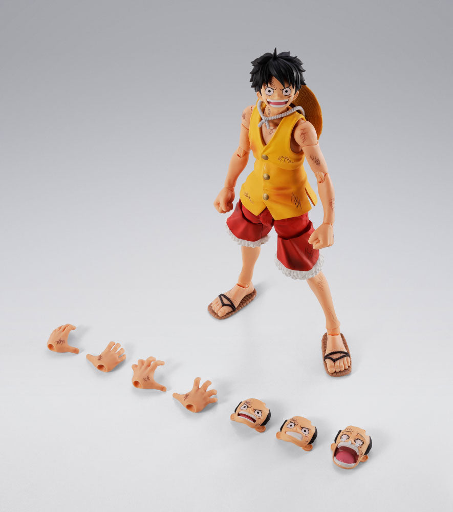 PREVENTA S.H FIGUARTS LUFFY MARINEFORD