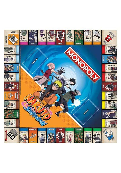 MONOPOLY NARUTO INGLÉS