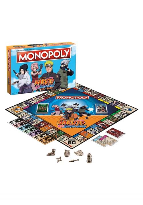 MONOPOLY NARUTO INGLÉS