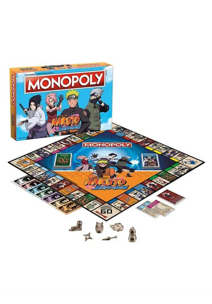 MONOPOLY NARUTO INGLÉS