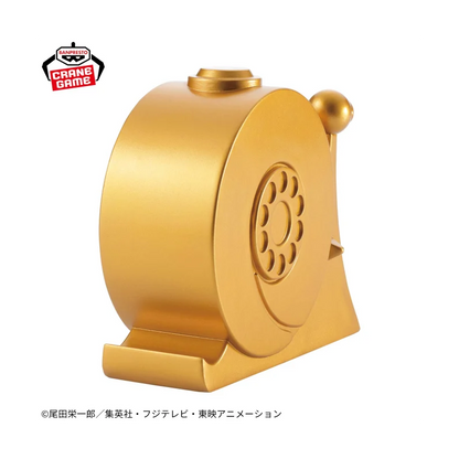 GOLDEN DEN DEN MUSHI ONE PIECE SOFVIMATE BANPRESTO