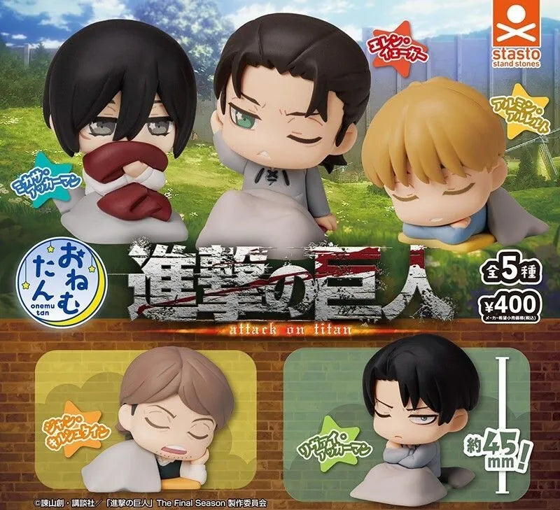 GASHAPON ATTACK ON TITAN FINAL SEASON ONEMUTAN STASTO (1 UNI)