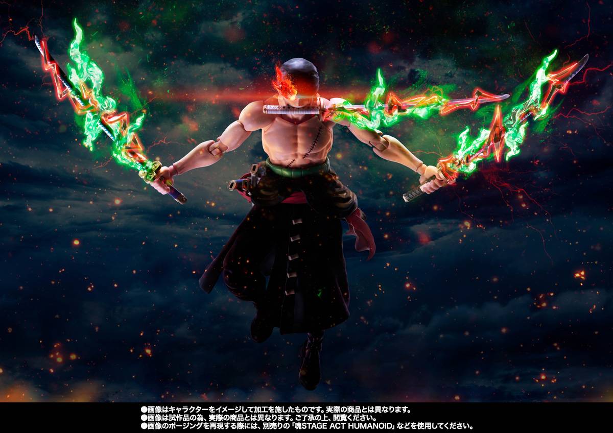 PREVENTA S.H FIGUARTS ONE PIECE ZORO THE KING OF HELL