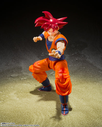 S.H.FIGUARTS DRAGON BALL SUPER SUPER SAIYAN GOD GOKU