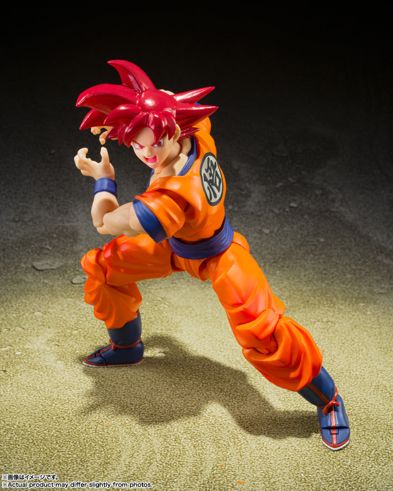S.H.FIGUARTS DRAGON BALL SUPER SUPER SAIYAN GOD GOKU