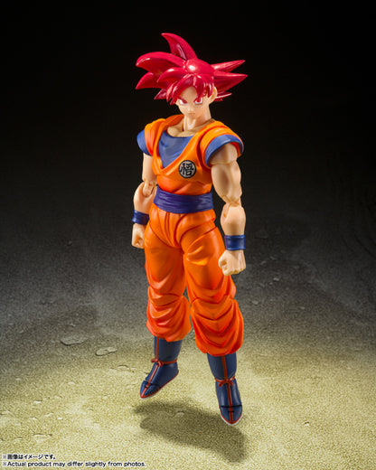 S.H.FIGUARTS DRAGON BALL SUPER SUPER SAIYAN GOD GOKU