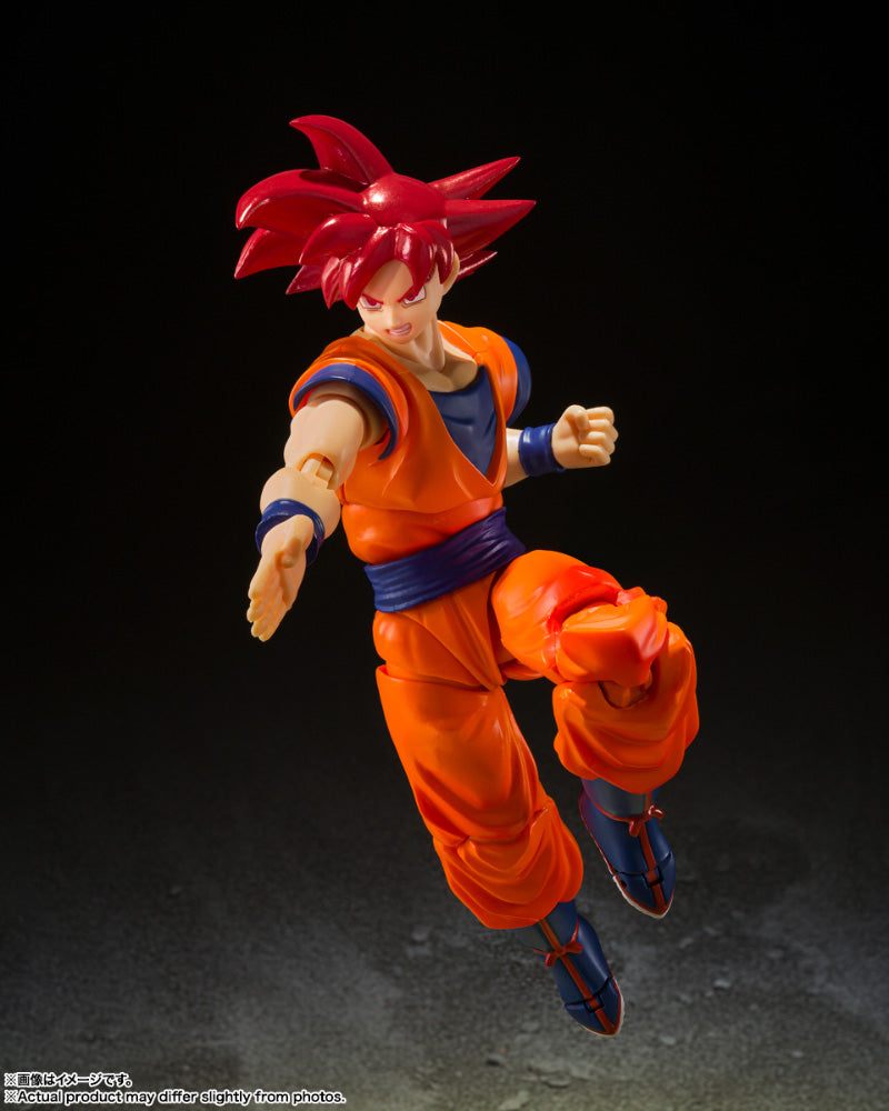 S.H.FIGUARTS DRAGON BALL SUPER SUPER SAIYAN GOD GOKU